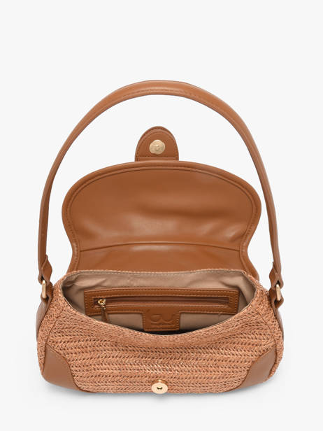 Schoudertas Curiosity Papier By byblos Bruin curiosity BS89B04 ander zicht 3